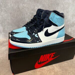Women’s Air Jordan 1 High OG – Obsidian/Blue Chill-White | Size 10.5 | Like New